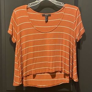 Autumn orange shirt